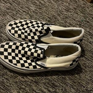 Vans Checkerboard Slip-On Sneakers